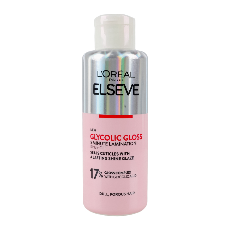 Крем Elseve Glycolic Gloss с эффектом ламинации Glycolic Gloss для придания блеска и смягчения волос 200 мл
