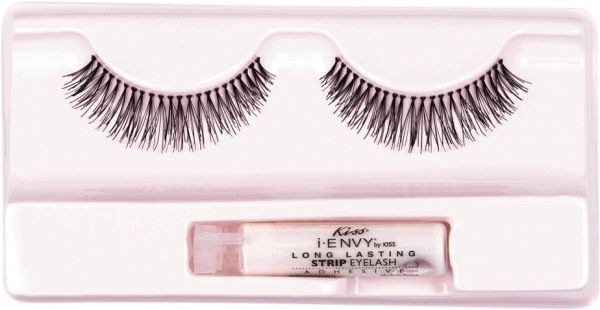 Накладные ресницы Kiss Очарование (KPE08С) клей KPE08C 