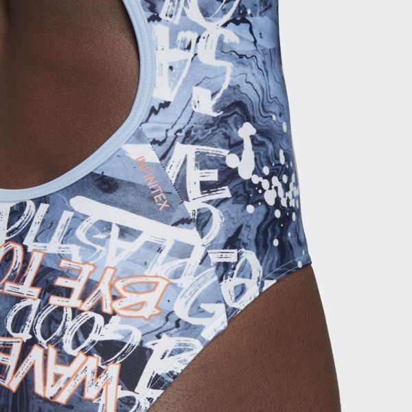 Купальник Adidas FIT SUIT PARCOM EH6273 р.46 розовый