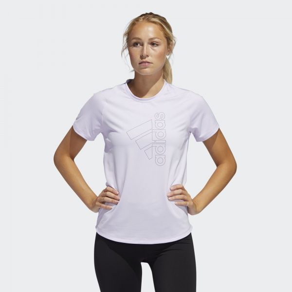 Футболка Adidas TECH BOS TEE FQ1991 S фіолетовий