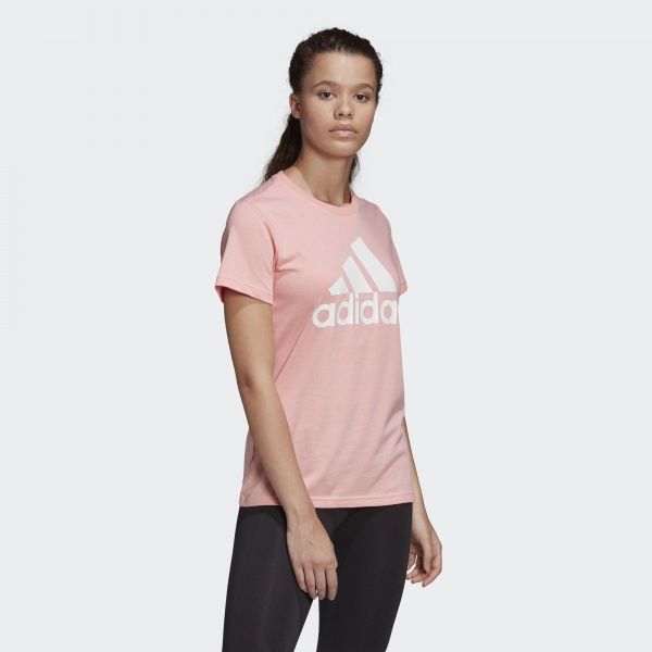Футболка Adidas W BOS CO TEE FQ3239 S рожевий