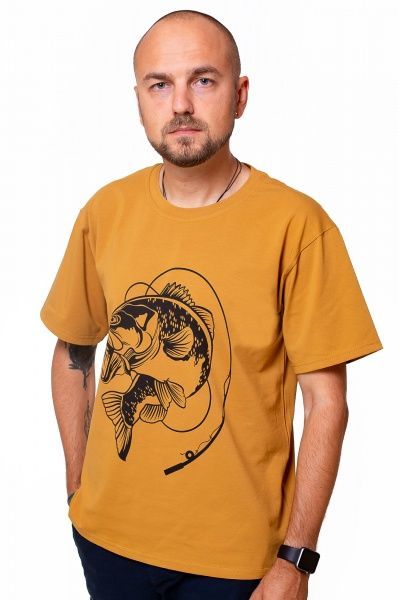 Футболка с коротким рукавом KOSTA 0204-3 р. L (48) коричневая р. L коричневый 