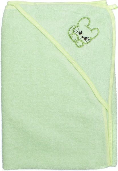 Рушник Homeline куточок з вишивкою 90x90 см фісташковий