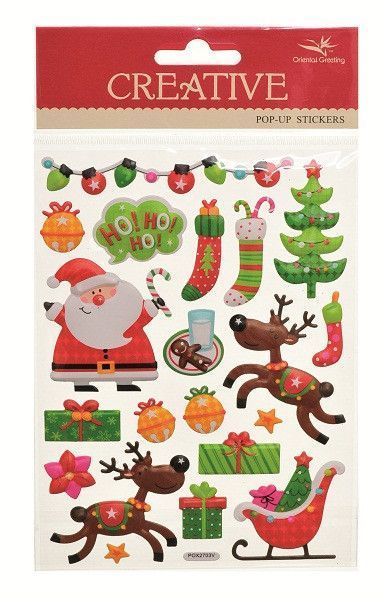 Наклейки для окон 21,5x13 см в ассортименте Jumi A-567641 19 шт.