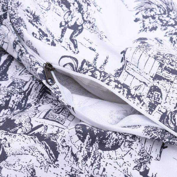 Підковдра Tuale 1,5 160x220 см темно-сірий Luna 