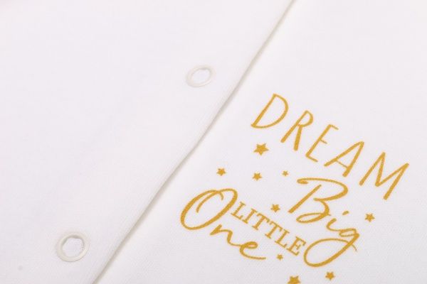 Комбинезон унисекс Bambinelli Dream Big Кмб304-2 р.62 молочный 