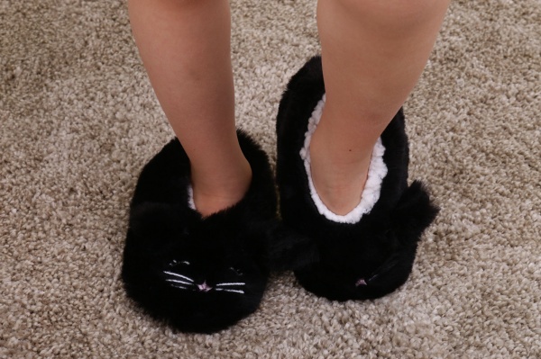 Капці дитячі унісекс Maxwin KIDS Звірята Котик р.29-31 чорний 