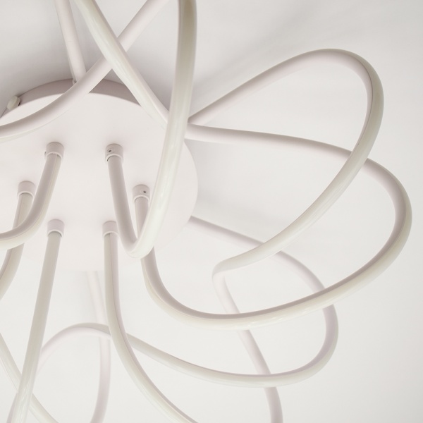 Люстра светодиодная Luminaria R600 80 Вт белый матовый LIANA MUSE 80W WHITE 