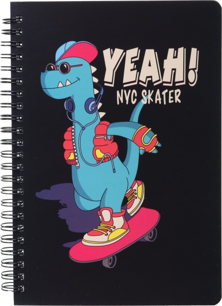 Блокнот Скейтер 14,5x21 см Mikirei