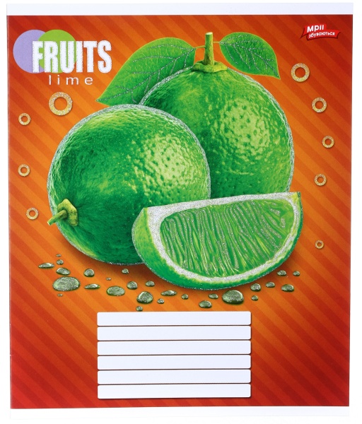 Тетрадь школьная с глитером 18 листов в линейку в ассортименте Мечты сбываются