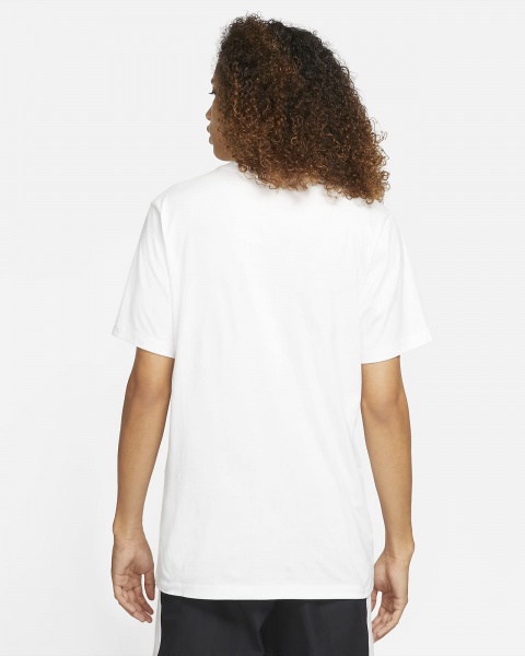 Футболка Jordan M J JUMPMAN EMB SS CREW DC7485-100 р.L белый