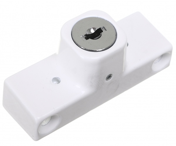 Замок-блокиратор WSL-001 Ral 9016 белый