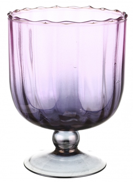 Кубок декоративный HOFF Giardino 15x20 см 20 см лиловий 