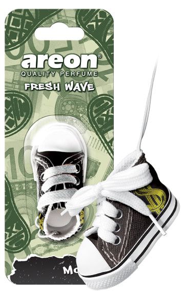 Ароматизатор підвісний АРЕОН Фреш Вейв (кеди) Багатство
