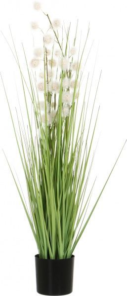 Растение искусственное Кортадерия в пластиковом горшке 91 см