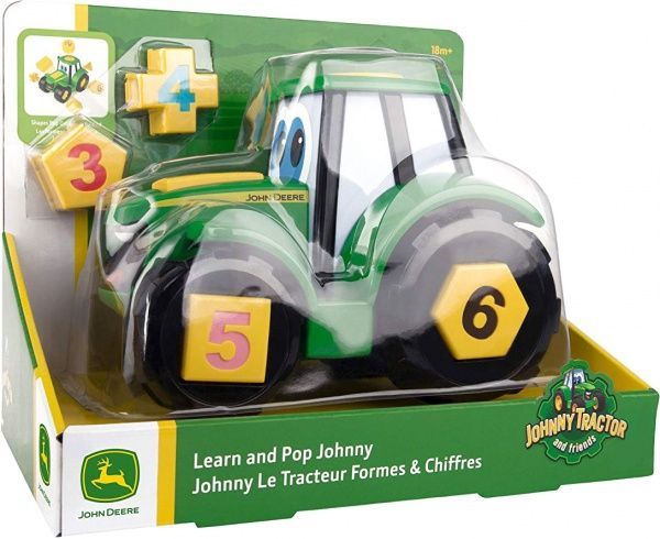 Іграшка-сортер Tomy John Deere Трактор Джонні 46654