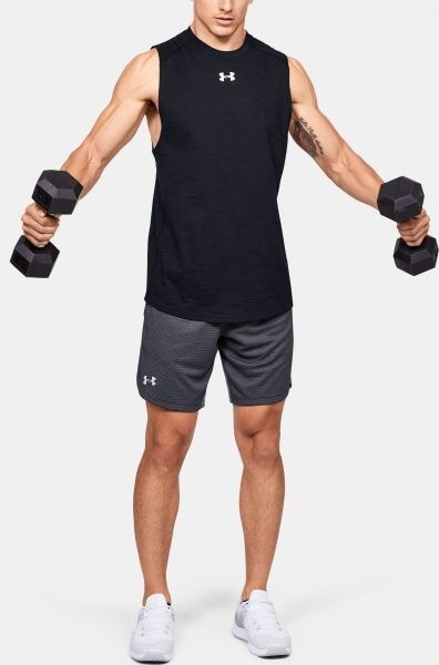 Майка Under Armour Charged Cotton Tank 1351556-001 XL чорний