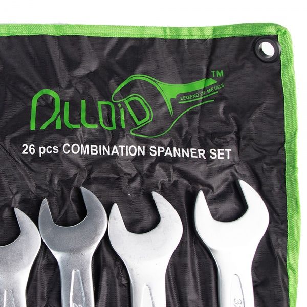 Набор ключей комбинированных Alloid усиленных 26 шт. 6-32 мм НК-2061-26