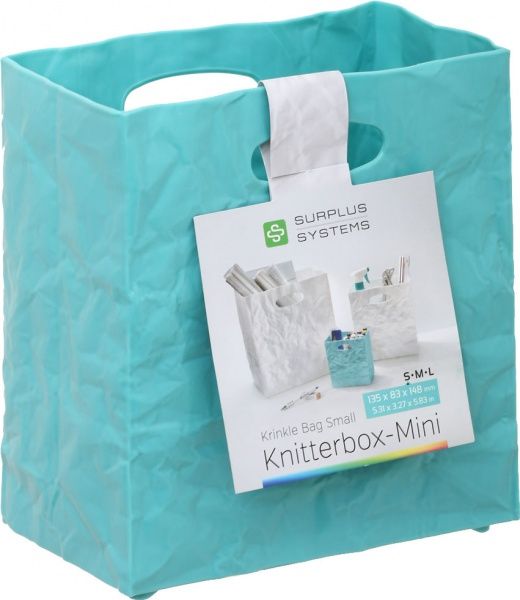 Короб пластиковая 140915-7472 Knitterbox-Mini Krinkle 83xбірюзовий мм
