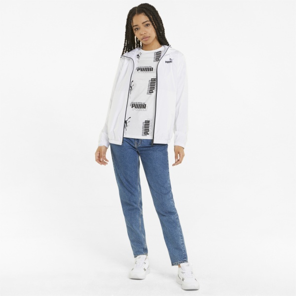 Ветровка Puma ESS SOLID WINDBREAKER 84749402 р.L белый