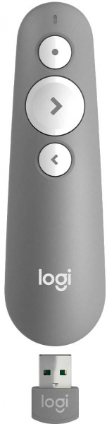 Презентер лазерный Logitech R500s Laser Presentation Remot Mid grey (910-006520) 