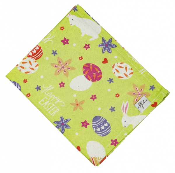 Салфетка Писанка зеленая 45x55 см 