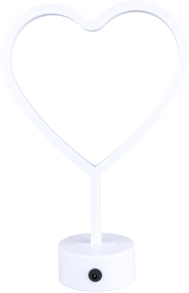 Настольная лампа Sensio Neon Love 1 Вт красный 9180-HEART