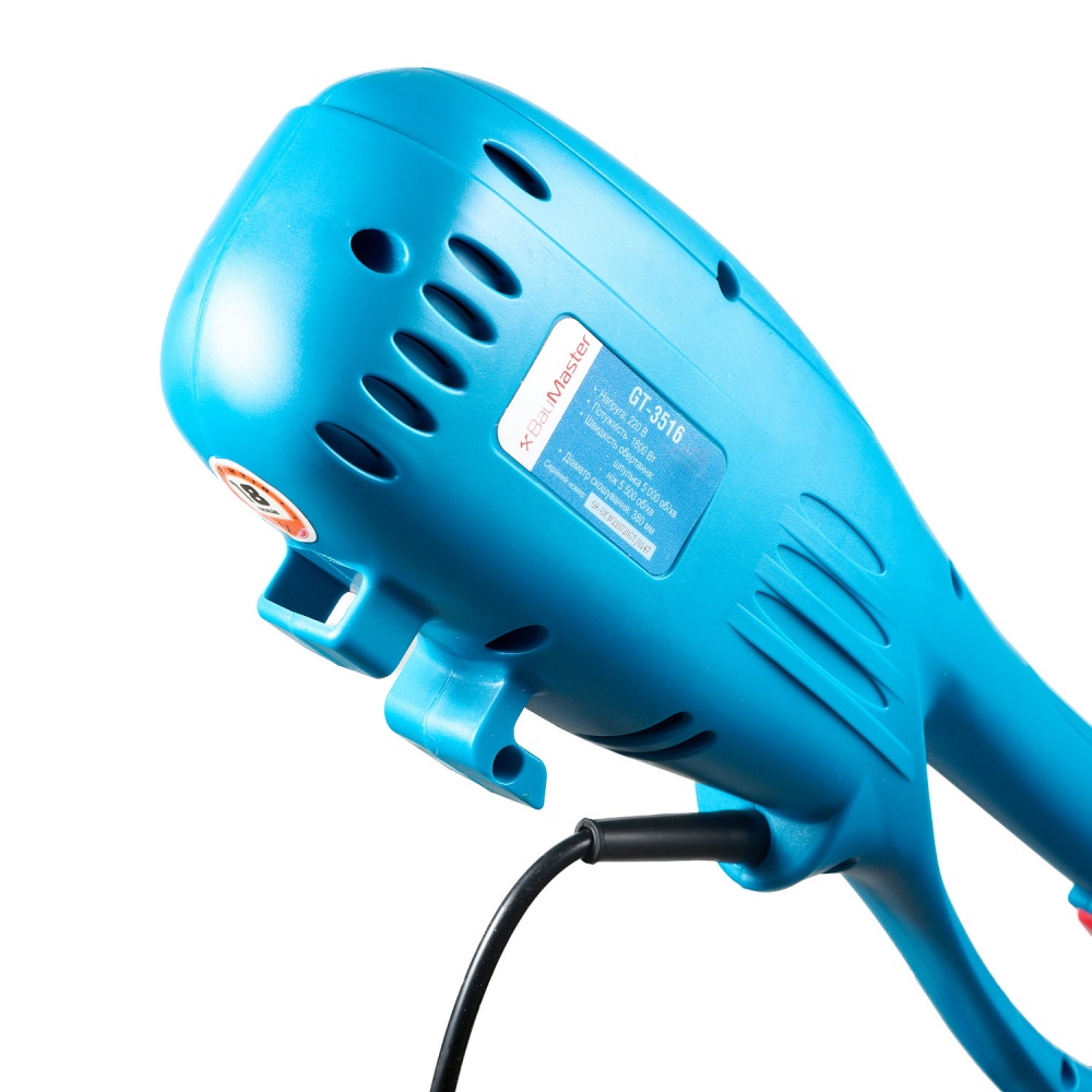 Триммер электрический BauMaster GT-3516 с 3х лопастным ножом