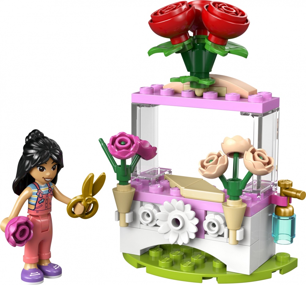 Конструктор LEGO Friends Квітковий кіоск із трояндами 30721