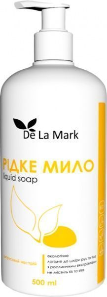 Мило рідке DeLaMark Цитрусовий настрій 500 мл