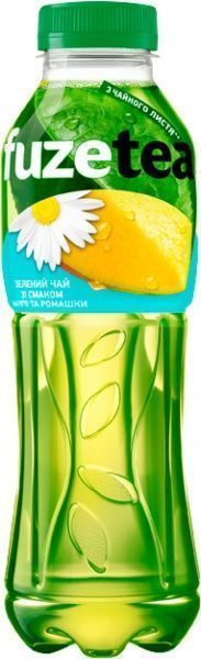 Безалкогольний напій Fuzetea Чай зелений зі смаком манго та ромашки 0,5 л 