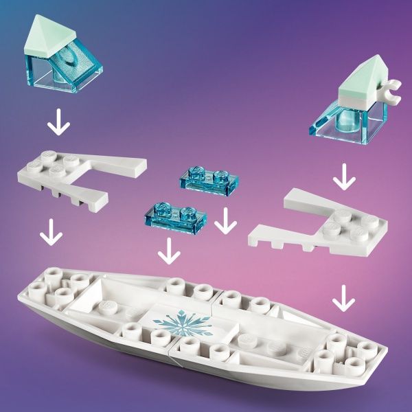 Конструктор LEGO Disney Frozen Експедиція Анни на човні 41165