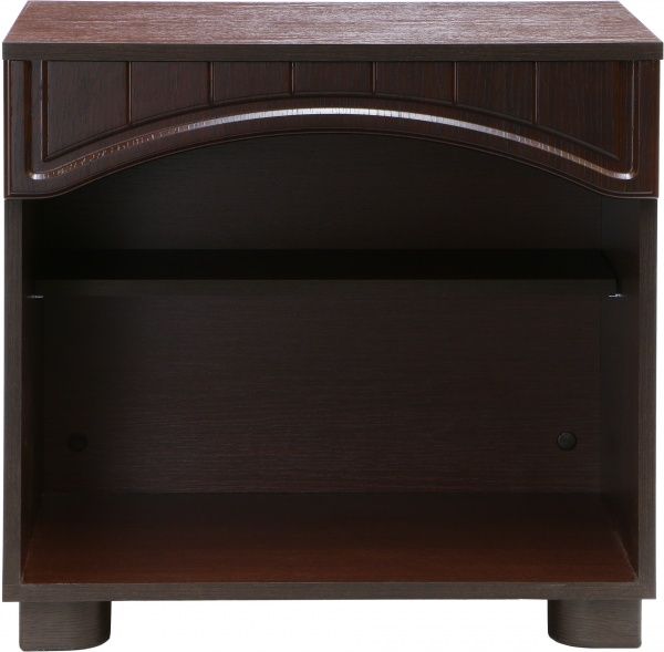 Тумба прикроватная Монблан МБ-6 орех шоколадный/венге темный 