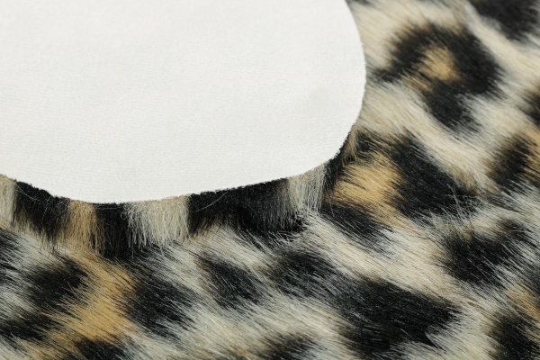 Килим KM 60х90 см искусственный мех Animal print полиэстер