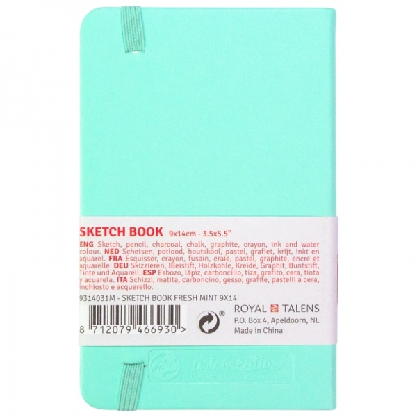 Блокнот для графики Rosa Talent Fresh Mint 9x14 см 9314031M 