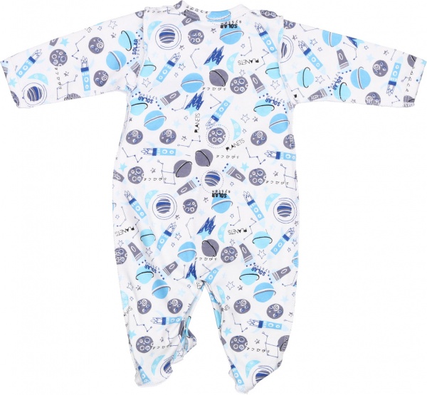 Человечек для мальчика Моя планета Космос Кмб302-1 р.62 разноцветный 