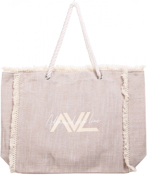 Сумка пляжная AVL Square 35x53x14 бежевый