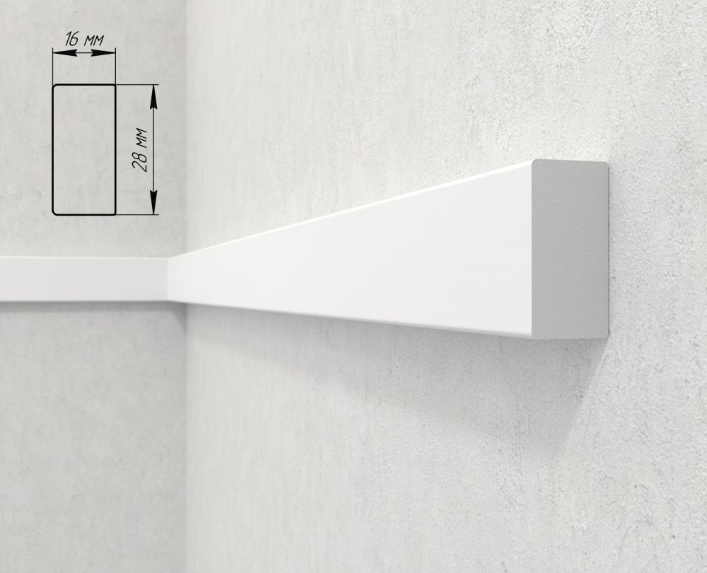 Кутовий елемент 174-115 2800x16x28мм