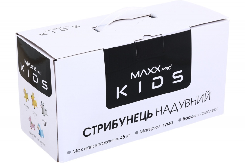 Стрибунець MaxxPro kids Корівка з насосом 52x22x48 PA04050
