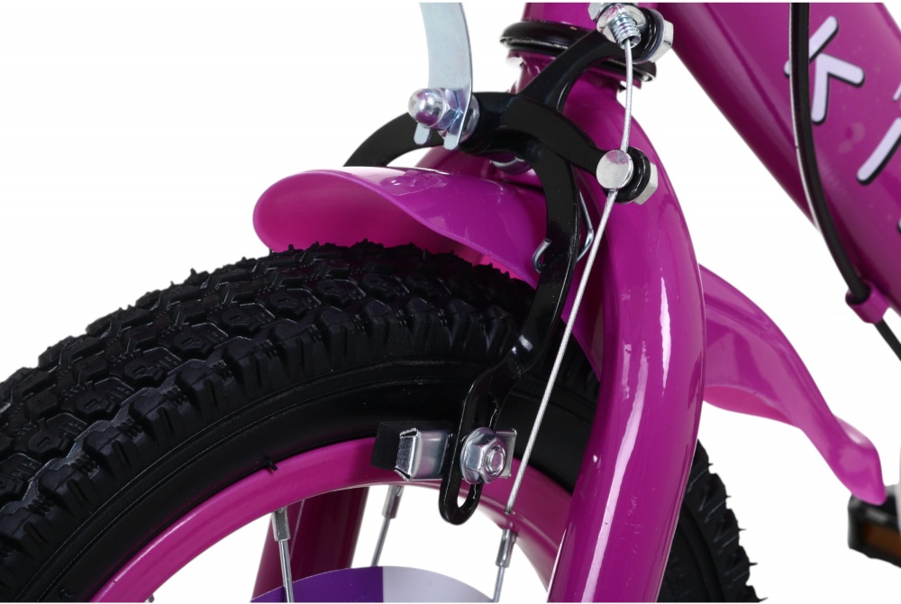 Велосипед дитячий MaxxPro kids 12' KQ-27 фуксія