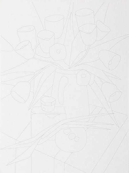 Полотно на картоні з контуром «На серпневій окраїні літа» 30х40, А. Навроцька Rosa Talent 