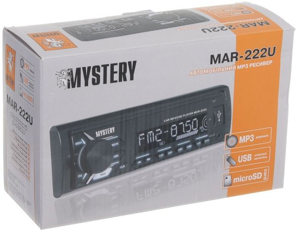 Автомагнитола Mystery MAR-222U