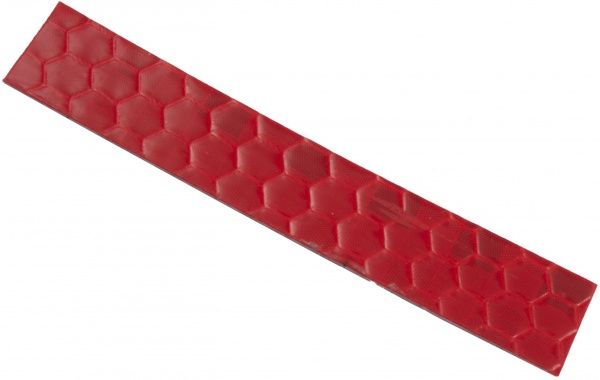 Лента светоотражающая клейкая красная 10 мм 2 м