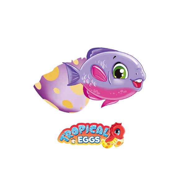 Іграшка Sbabam Tropical Eggs Мешканці тропічних морів 77/CN-2020 