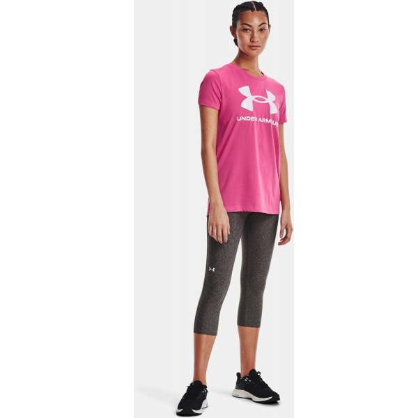 Футболка Under Armour Live Sportstyle Graphic SSC 1356305-634 р.XL розовый
