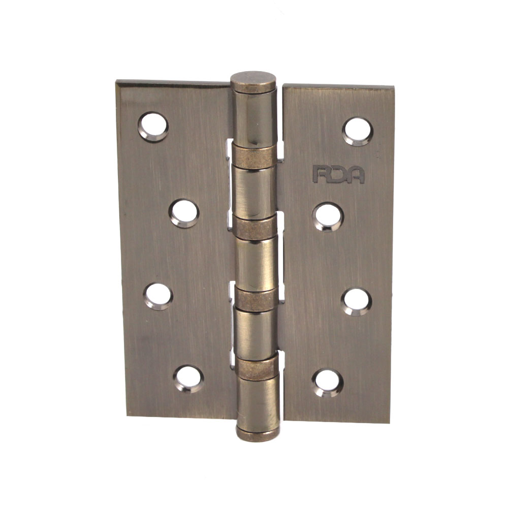 Петля RDA 66302 врізна 100x31x3 мм антична латунь універсальна 1 шт.