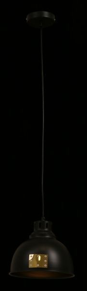 Підвіс Arte Lamp A6024SP-1BK 1x60 Вт E27 чорний Eurica 