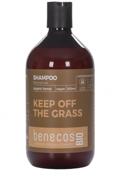 Шампунь Benecos BIO Нормальне волосся органічні коноплі 500 мл