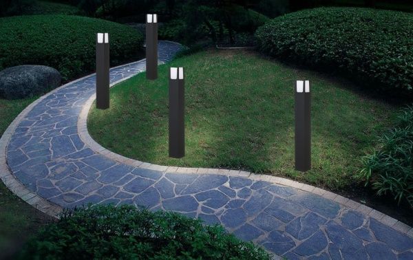 Фонарный столб Yukon ELNX-14212-H770-Pi E27 60 Вт IP44 черный 