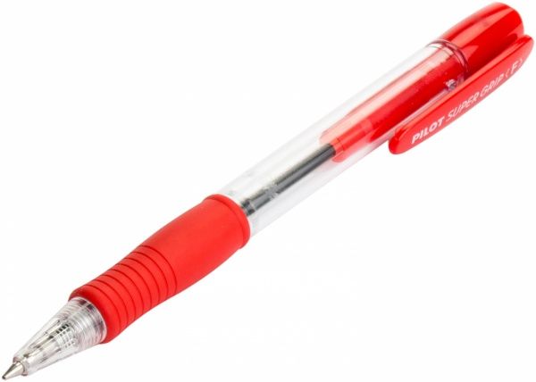 Ручка кулькова Pilot Super Grip BPGP-10R-F-R червона 